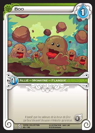 Carte Wakfu - Boo - Dofus Collection 040/100