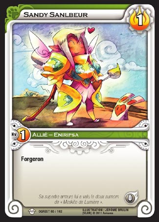 Carte Wakfu - Sandy Sanlbeur - Chaos d'Ogrest 060/162