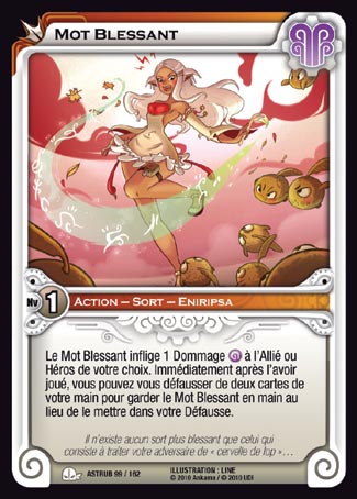 Carte Wakfu - Mot Blessant - Astrub 099/162