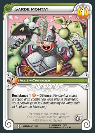 Carte Wakfu - Garde Montay - Amakna 045/162