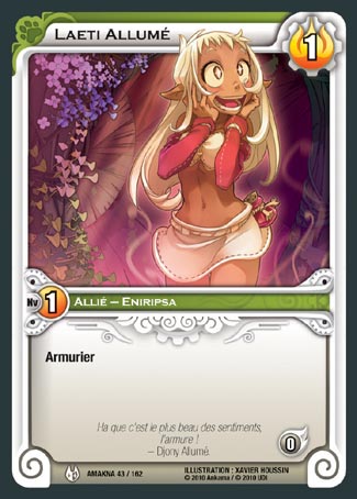 Carte Wakfu - Laeti Allumé - Amakna 043/162