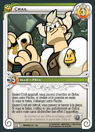 Carte Wakfu - Crail - Amakna 055/162
