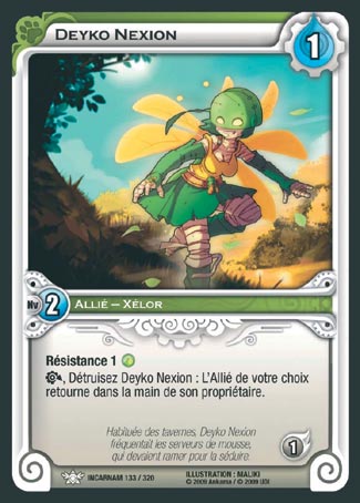 Carte Wakfu - Deyko Nexion - Incarnam 133/320