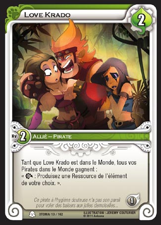 Carte Wakfu - Love Krado - Otomaï 013/162