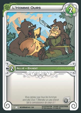 Carte Wakfu - L'Homme Ours - Incarnam 048/320