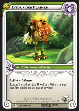 Carte Wakfu - Bitouf des Plaines - Otomaï 043/162