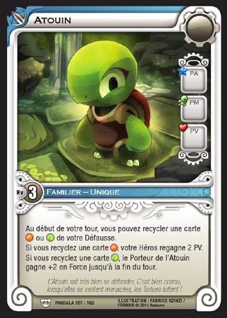 Carte Wakfu - Atouin - Pandala 157/162