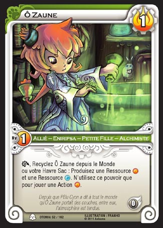 Carte Wakfu - Ô Zaune - Otomaï 052/162