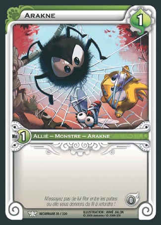 Carte Wakfu - Arakne - Incarnam 035/320