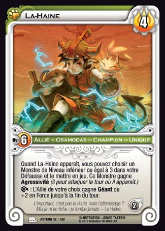 Carte Wakfu - La-Haine - Astrub 052/162