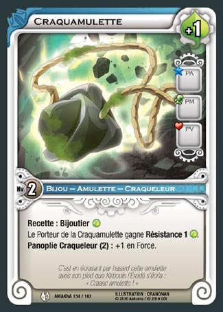 Carte Wakfu - Craquamulette - Amakna 154/162