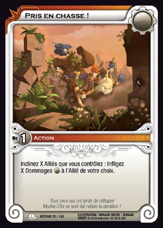 Carte Wakfu - Pris en Chasse ! - Astrub 075/162