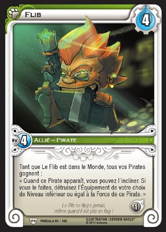 Carte Wakfu - Flib - Pandala 083/162