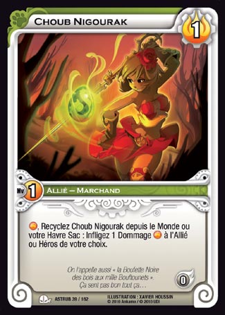 Carte Wakfu - Choub Nigourak - Astrub 039/162