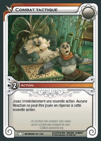 Carte Wakfu - Combat Tactique - Incarnam 152/320