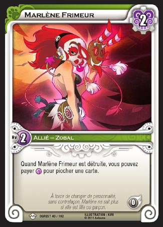 Carte Wakfu - Marlène Frimeur - Chaos d'Ogrest 040/162