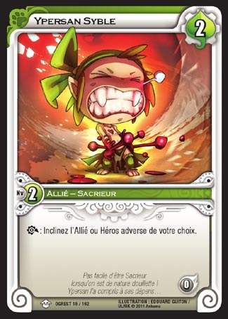 Carte Wakfu - Ypersan Syble - Chaos d'Ogrest 016/162