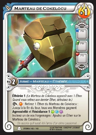 Carte Wakfu - Marteau de Cokelocu - Otomaï 142/162