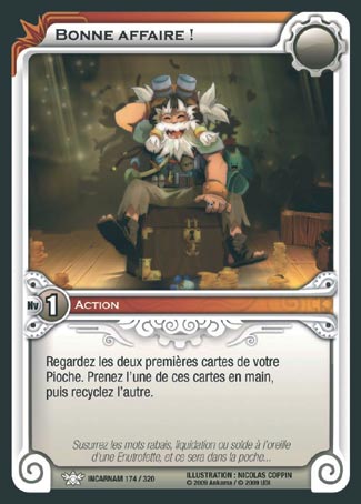 Carte Wakfu - Bonne Affaire ! - Incarnam 174/320