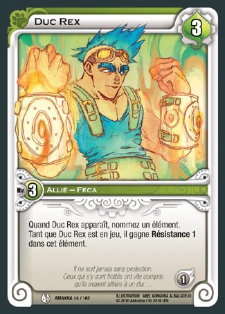 Carte Wakfu - Duc Rex - Amakna 014/162