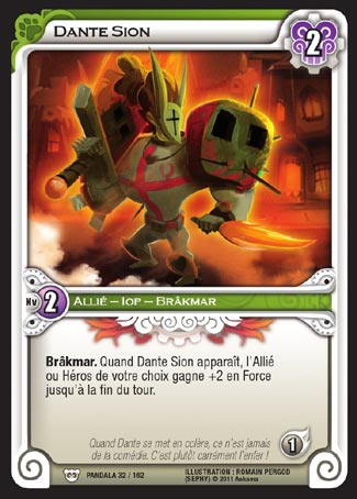 Carte Wakfu - Dante Sion - Pandala 032/162