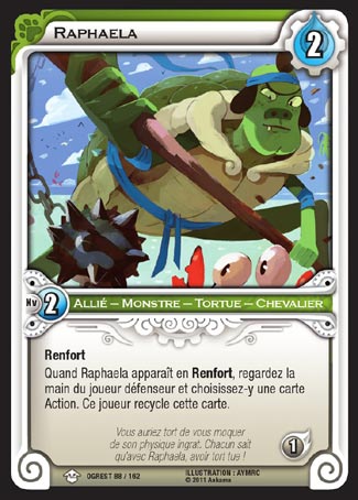 Carte Wakfu - Raphaela - Chaos d'Ogrest 088/162