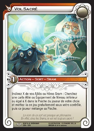 Carte Wakfu - Vol Sacré - Bonta & Brâkmar 238/320