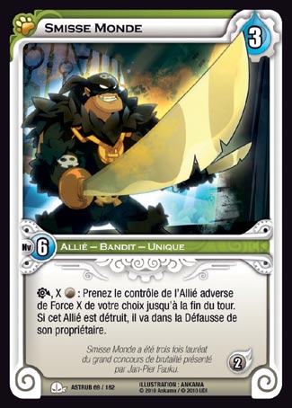 Carte Wakfu - Smisse Monde - Astrub 069/162