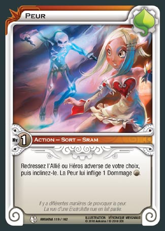 Carte Wakfu - Peur - Amakna 119/162