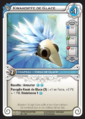Carte Wakfu - Kwakoiffe de Glace - Dofus Collection 082/100