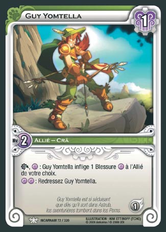 Carte Wakfu - Guy Yomtella - Incarnam 072/320