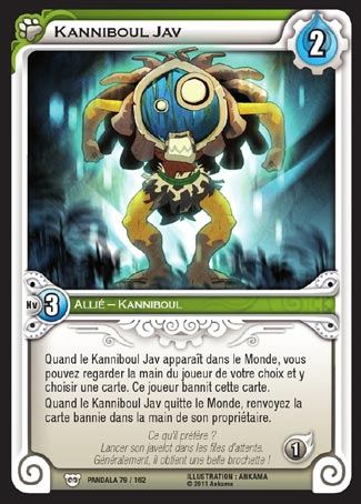 Carte Wakfu - Kanniboul Jav - Pandala 079/162