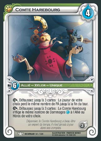 Carte Wakfu - Comte Harebourg - Incarnam 141/320