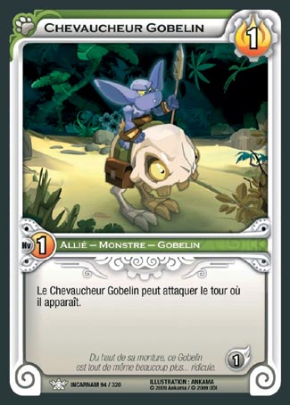 Carte Wakfu - Chevaucheur Gobelin - Incarnam 094/320