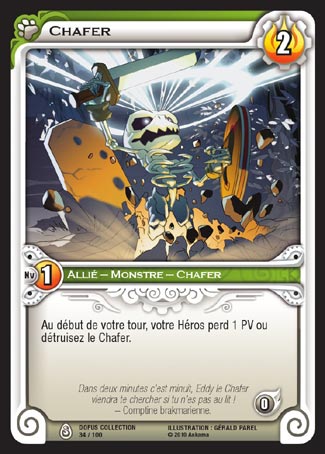 Carte Wakfu - Chafer - Dofus Collection 034/100