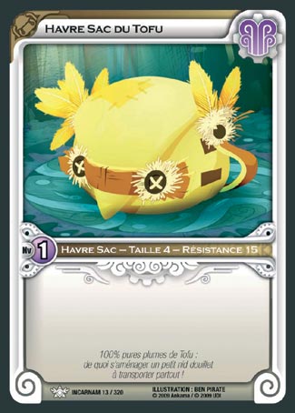 Carte Wakfu - Havre Sac du Tofu - Incarnam 013/320