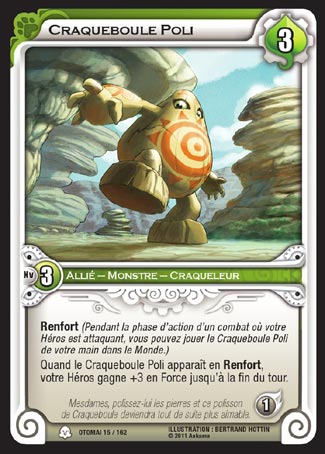 Carte Wakfu - Craqueboule Poli - Otomaï 015/162