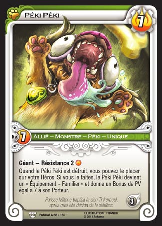 Carte Wakfu - Péki Péki - Pandala 068/162