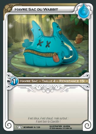Carte Wakfu - Havre Sac du Wabbit - Incarnam 016/320