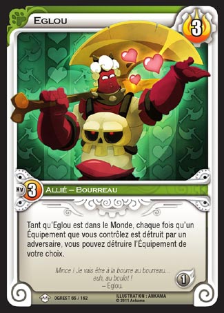 Carte Wakfu - Eglou - Chaos d'Ogrest 065/162