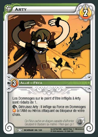 Carte Wakfu - Arty - Incarnam 106/320