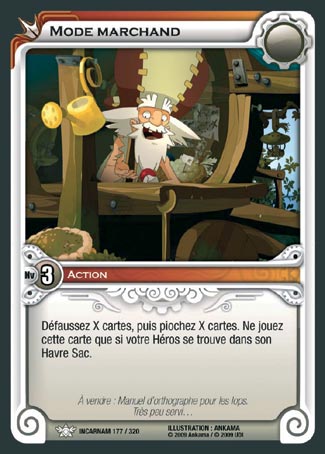Carte Wakfu - Mode Marchand - Incarnam 177/320