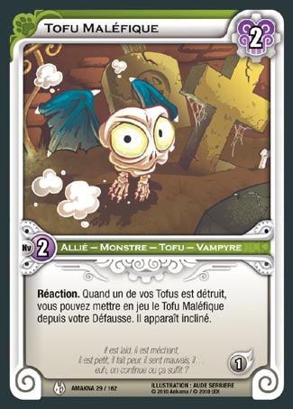 Carte Wakfu - Tofu Maléfique - Amakna 029/162