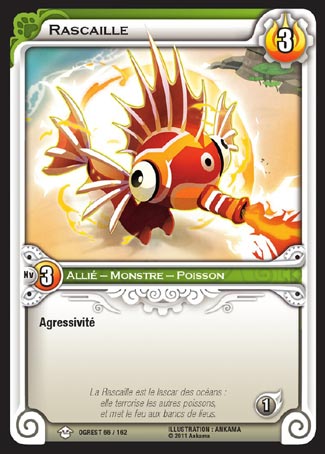 Carte Wakfu - Rascaille - Chaos d'Ogrest 066/162