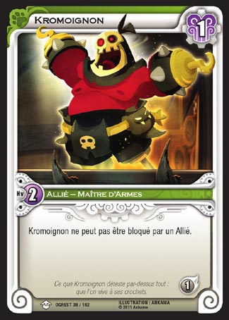 Carte Wakfu - Kromoignon - Chaos d'Ogrest 038/162