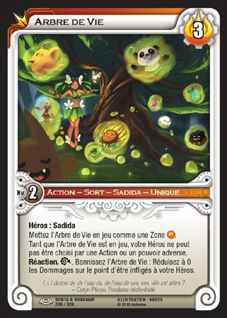 Carte Wakfu - Arbre de Vie - Bonta & Brâkmar 236/320