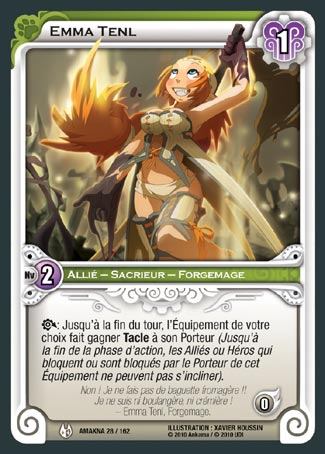 Carte Wakfu - Emma Tenl - Amakna 028/162