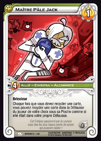 Carte Wakfu - Maître Pâle Jack - Astrub 051/162