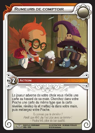 Carte Wakfu - Rumeurs de Comptoir - Bonta & Brâkmar 180/320