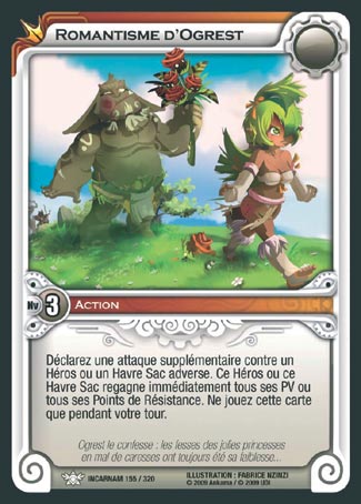 Carte Wakfu - Romantisme d'Ogrest - Incarnam 155/320